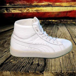 PUMA basket classic mid emboss jr (Kids) size 4 C